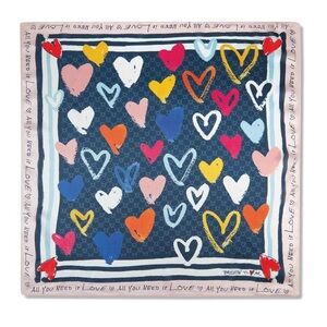 NWT Brighton Collectibles All You Need is love Scarf